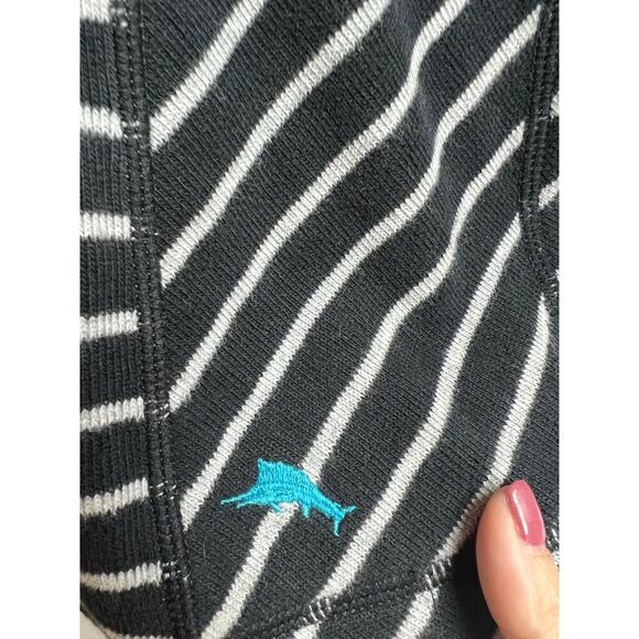 Tommy Bahama Women's 1/4 Zip Long Sleeve Pullover Knit Sweater Pockets Medium - Picture 7 of 11